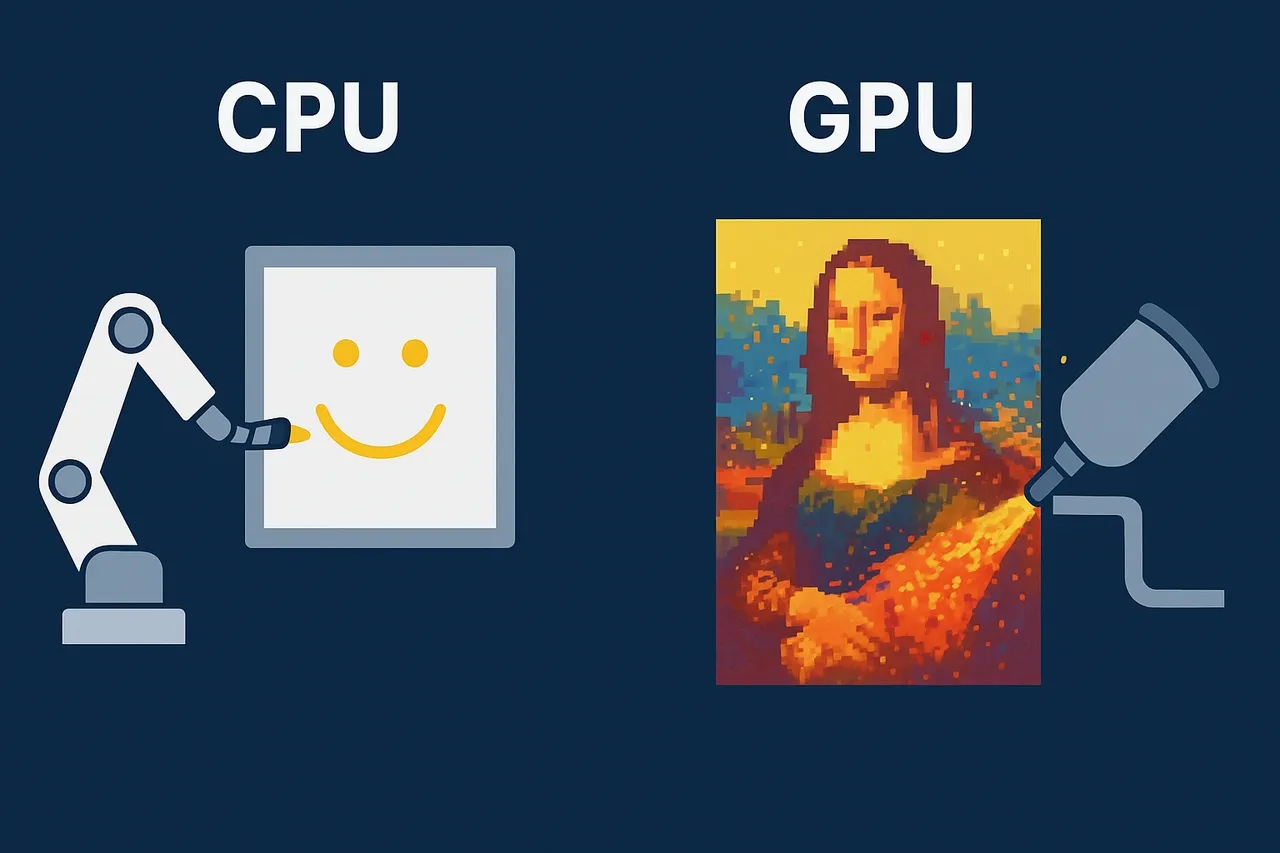 GPU vs CPU 直观对比